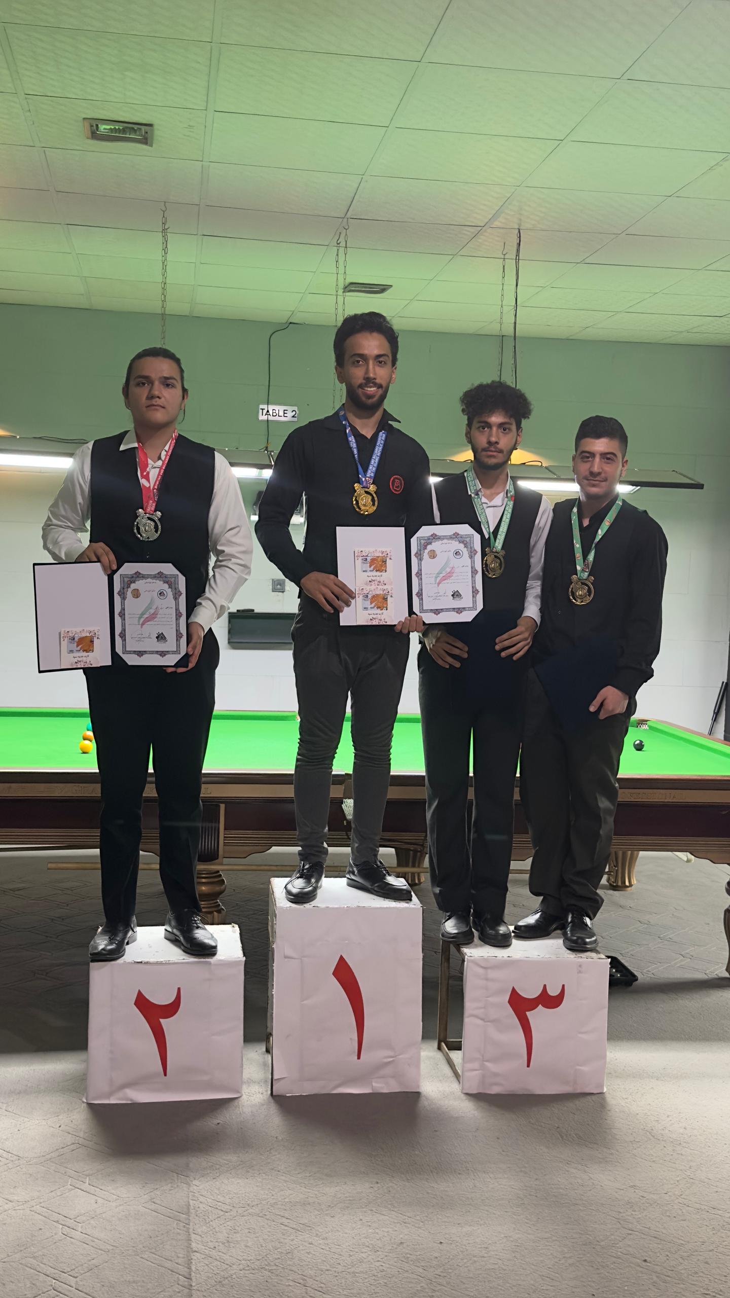 اولین دوره رنکینگ اسنوکر زیر 21 سال